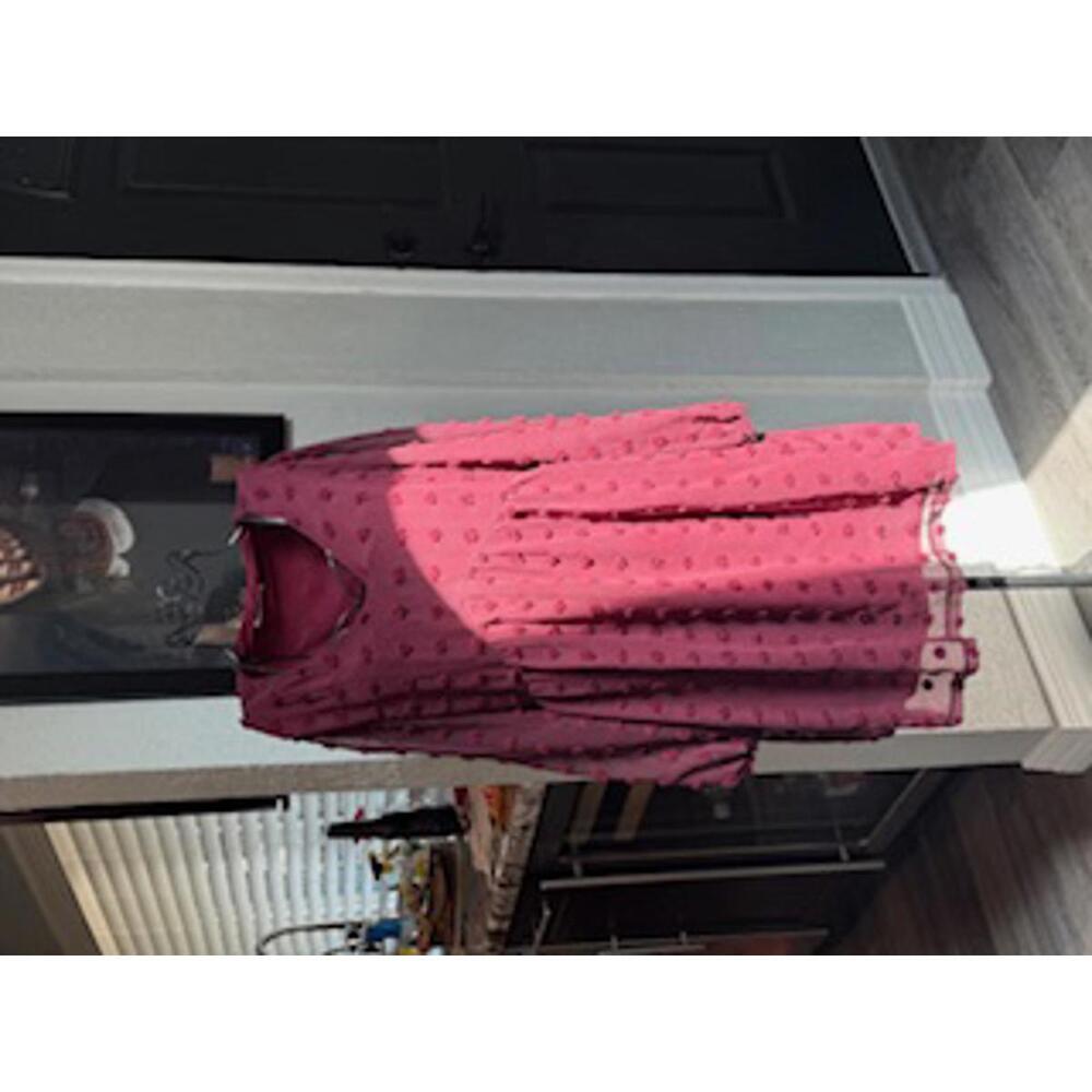 Kirundo designer eyelit dress Size  S Burgundy